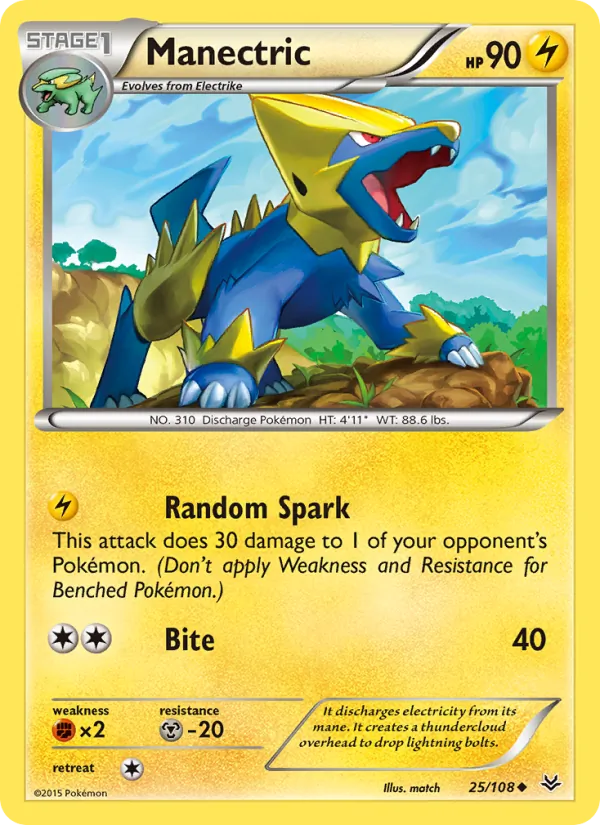 Manectric, normal (xy6-25)