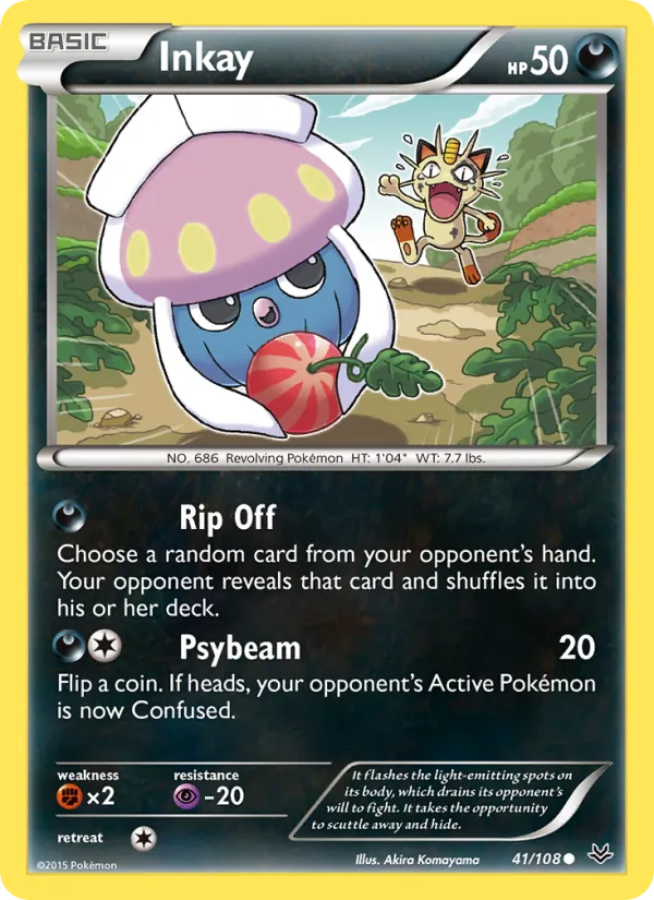 Inkay, normal (xy6-41)