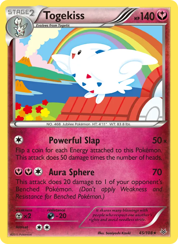 Togekiss, normal (xy6-45)