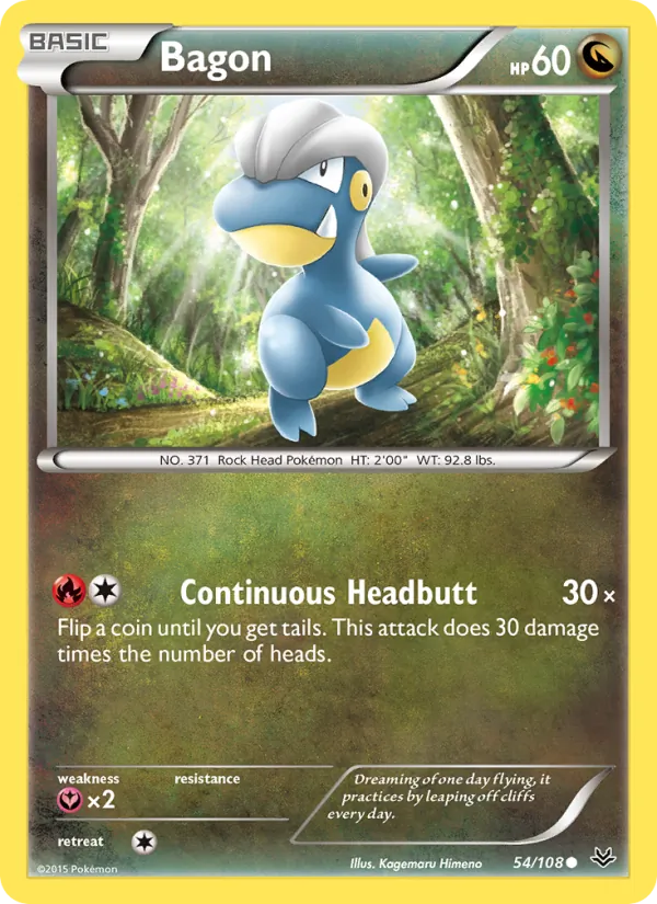 Bagon, normal (xy6-54)