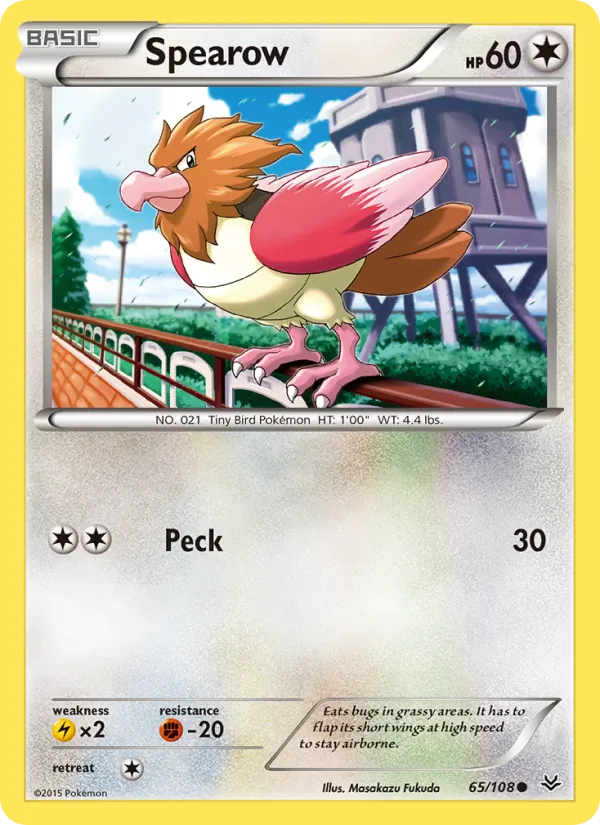 Spearow, normal (xy6-65)