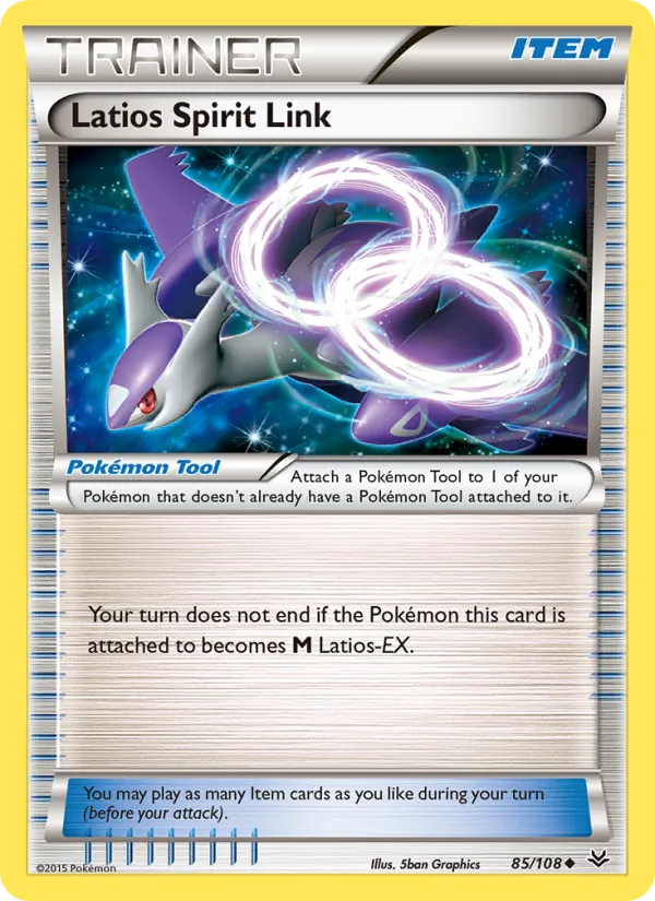 Latios Spirit Link, normal (xy6-85)