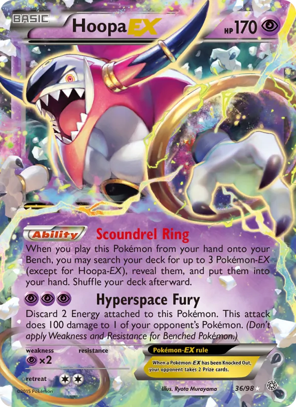 Hoopa EX, normal (xy7-36)