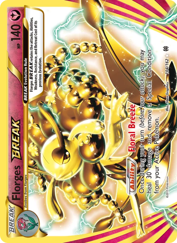 Florges BREAK, normal (xy8-104)