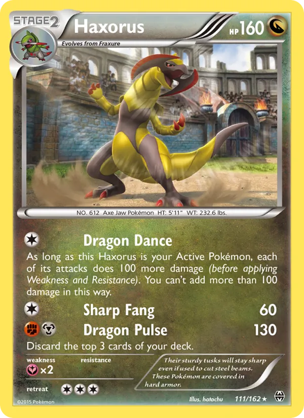 Haxorus, normal (xy8-111)