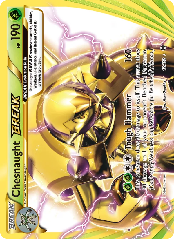 Chesnaught BREAK, normal (xy8-12)