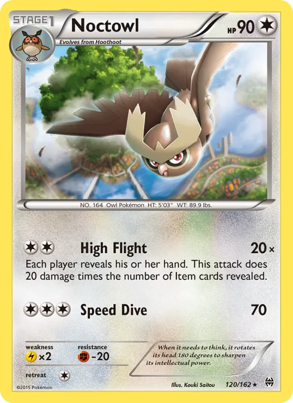 Noctowl, normal (xy8-120)