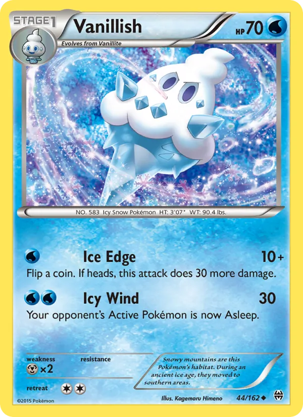 Vanillish, normal (xy8-44)