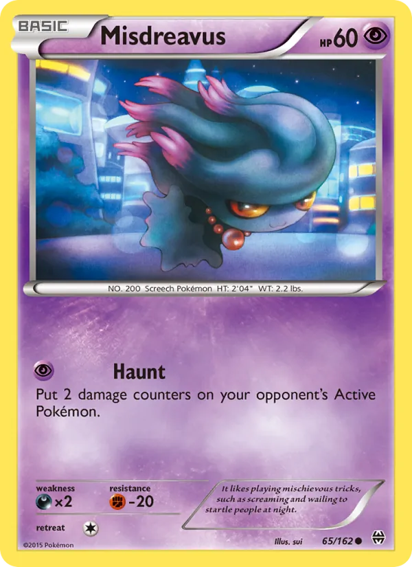 Misdreavus, normal (xy8-65)