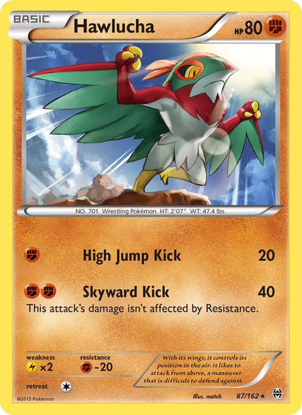 Hawlucha, normal (xy8-87)