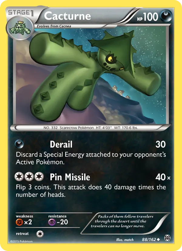 Cacturne, normal (xy8-88)