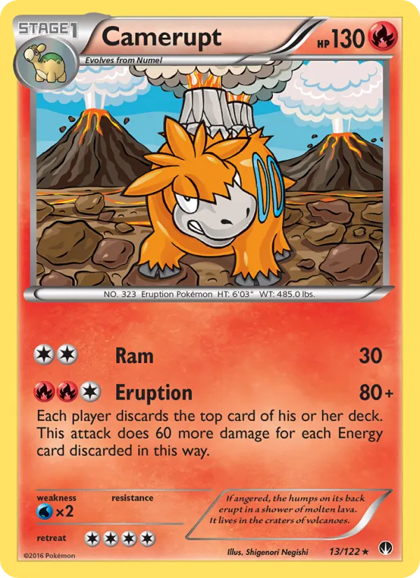 Camerupt, normal (xy9-13)
