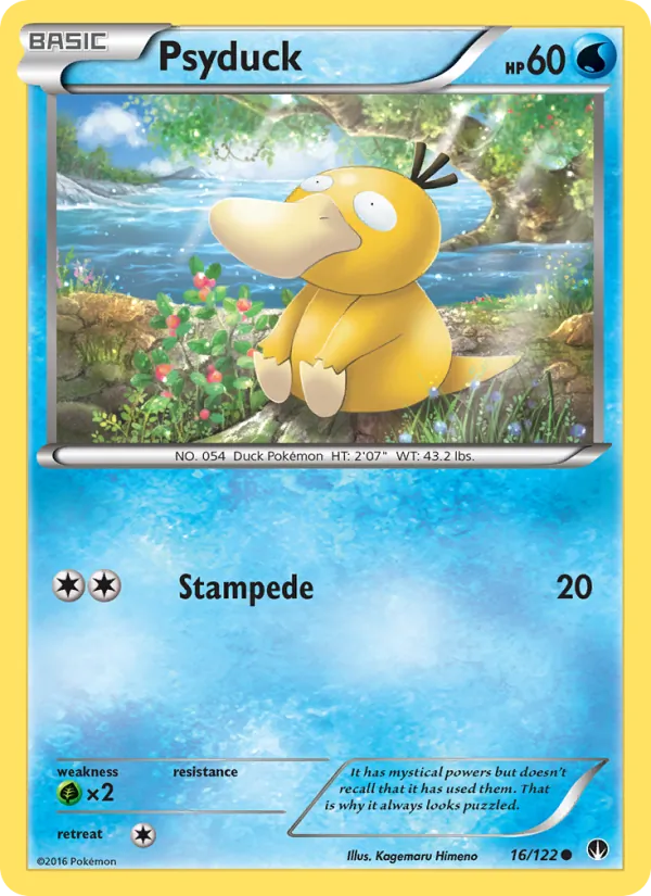 Psyduck, normal (xy9-16)