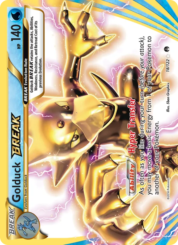 Golduck BREAK, normal (xy9-18)