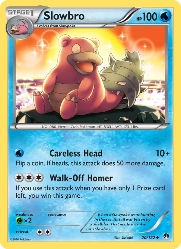 Slowbro, normal (xy9-20)