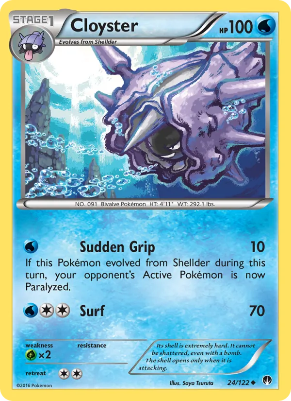 Cloyster, normal (xy9-24)