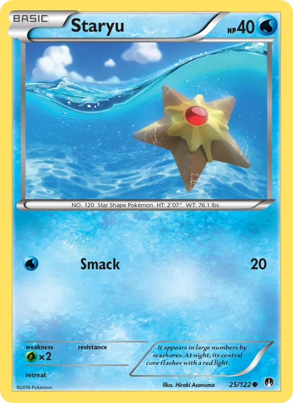 Staryu, normal (xy9-25)