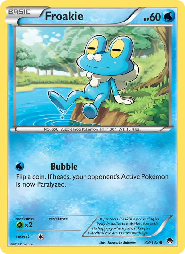Froakie, normal (xy9-38)