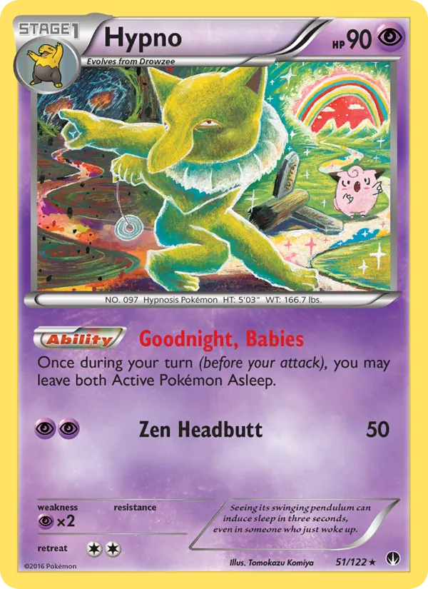 Hypno, normal (xy9-51)