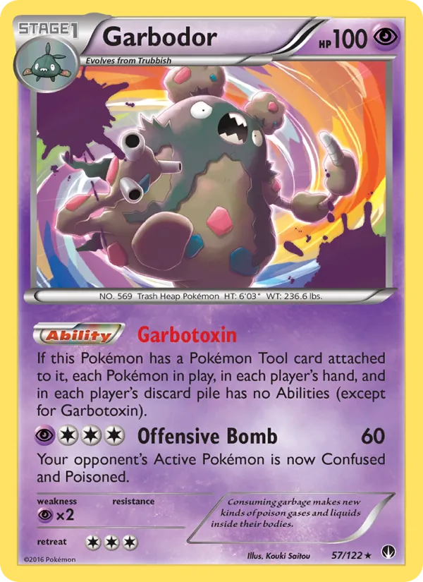Garbodor, normal (xy9-57)