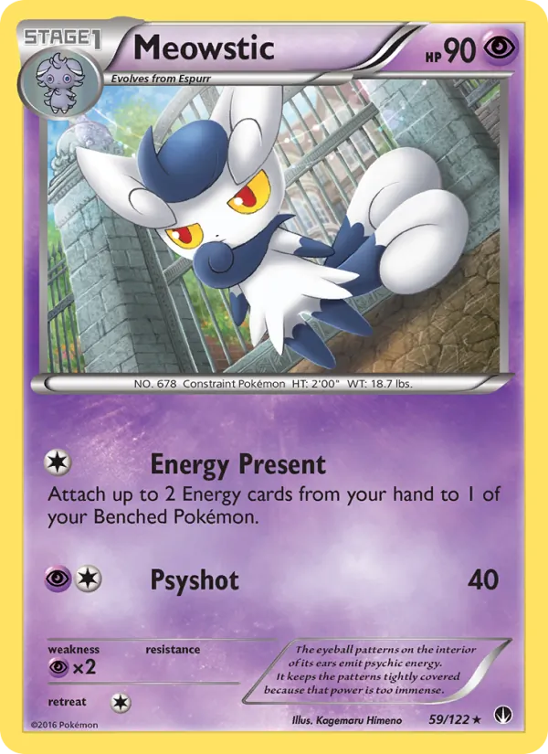 Meowstic, normal (xy9-59)