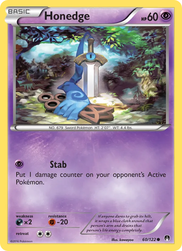 Honedge, normal (xy9-60)