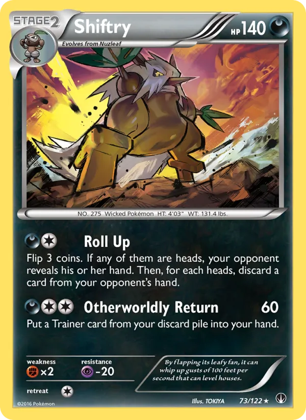 Shiftry, normal (xy9-73)