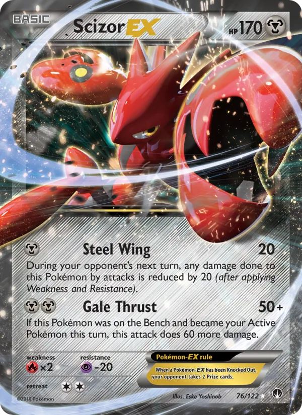 Scizor EX, normal (xy9-76)