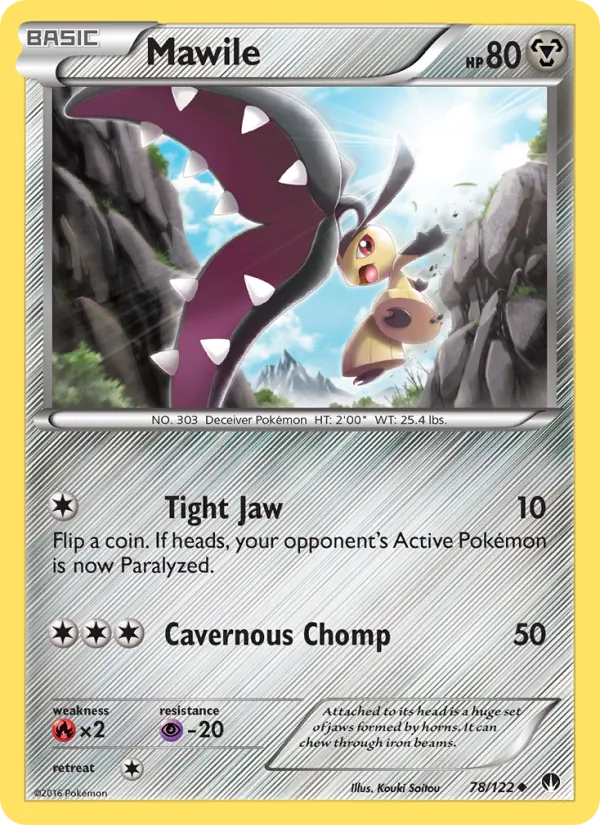 Mawile, normal (xy9-78)