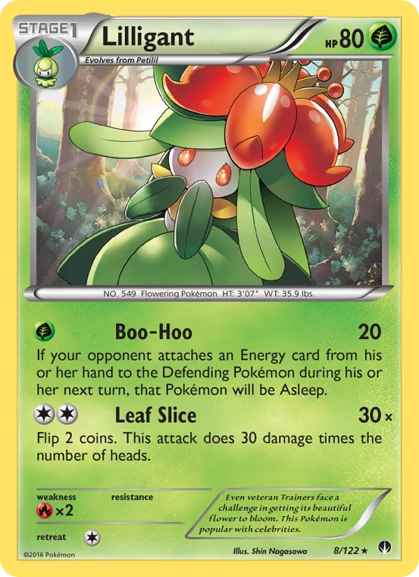 Lilligant, normal (xy9-8)