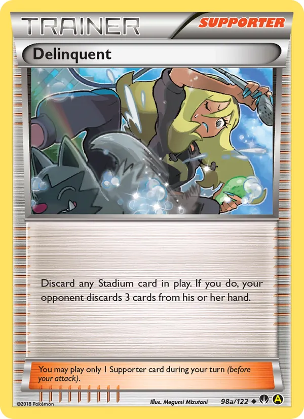 Delinquent, normal (xy9-98a)