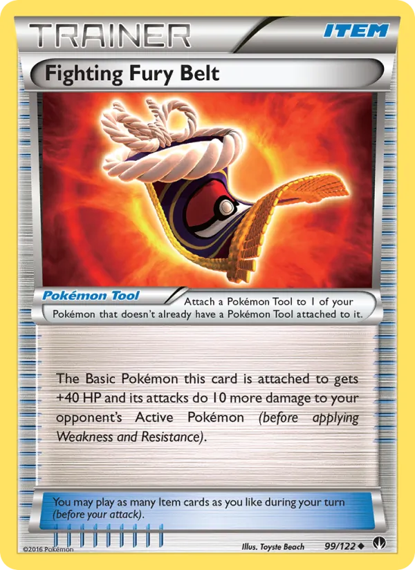 Fighting Fury Belt, normal (xy9-99)