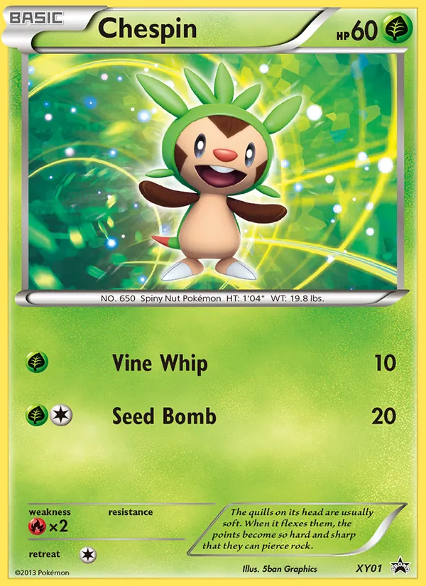 Chespin, normal (xyp-XY01)
