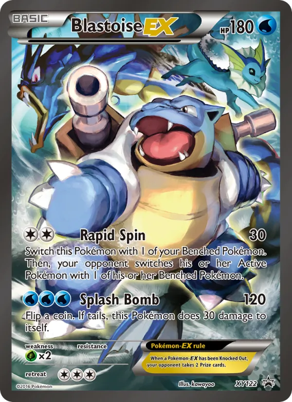 Blastoise EX, normal (xyp-XY122)