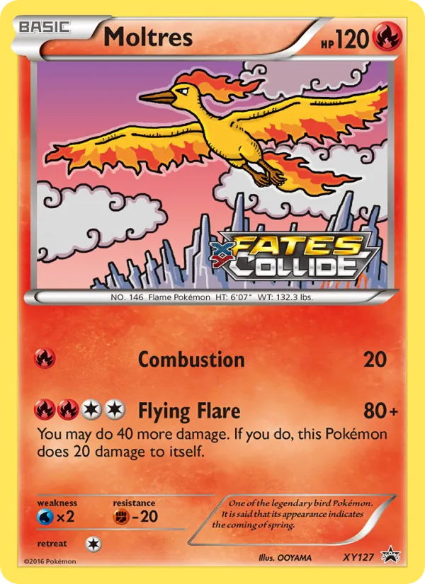 Moltres, normal (xyp-XY127)