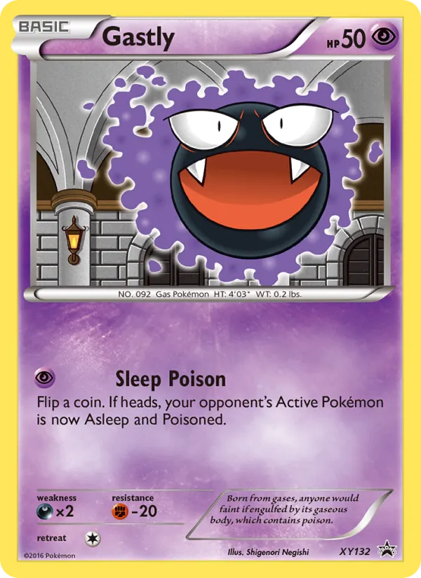 Gastly, normal (xyp-XY132)