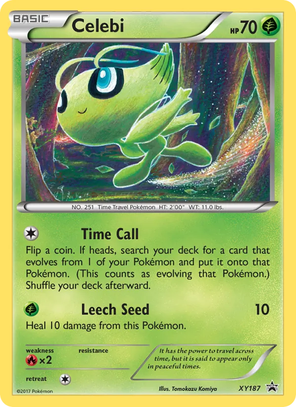 Celebi, normal (xyp-XY187)