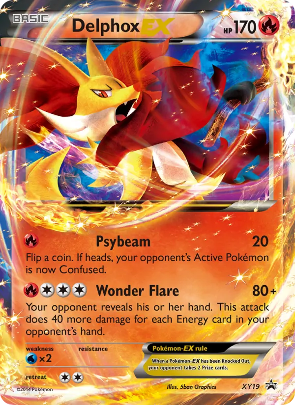 Delphox EX, normal (xyp-XY19)