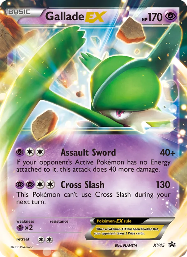 Gallade EX, normal (xyp-XY45)