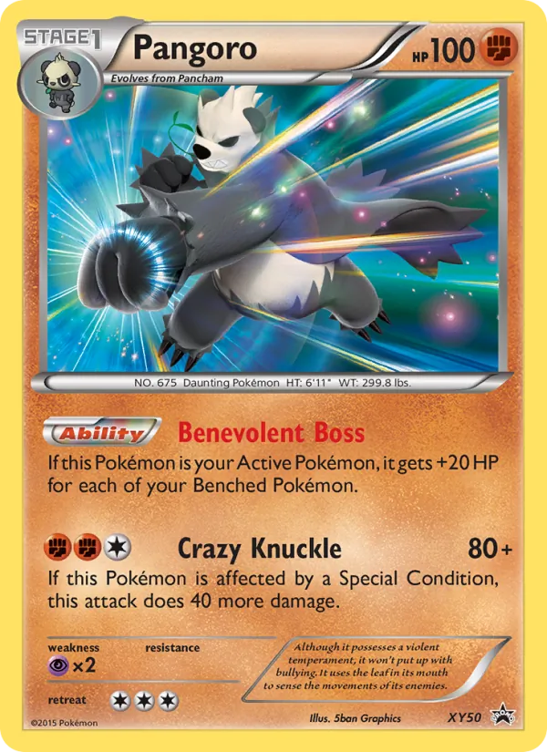 Pangoro, normal (xyp-XY50)