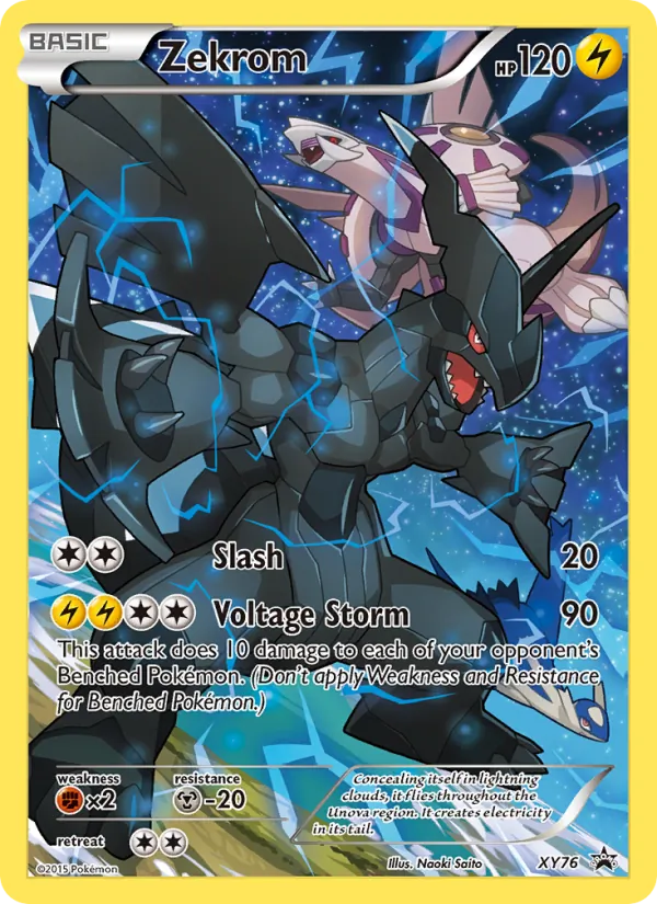 Zekrom, normal (xyp-XY76)