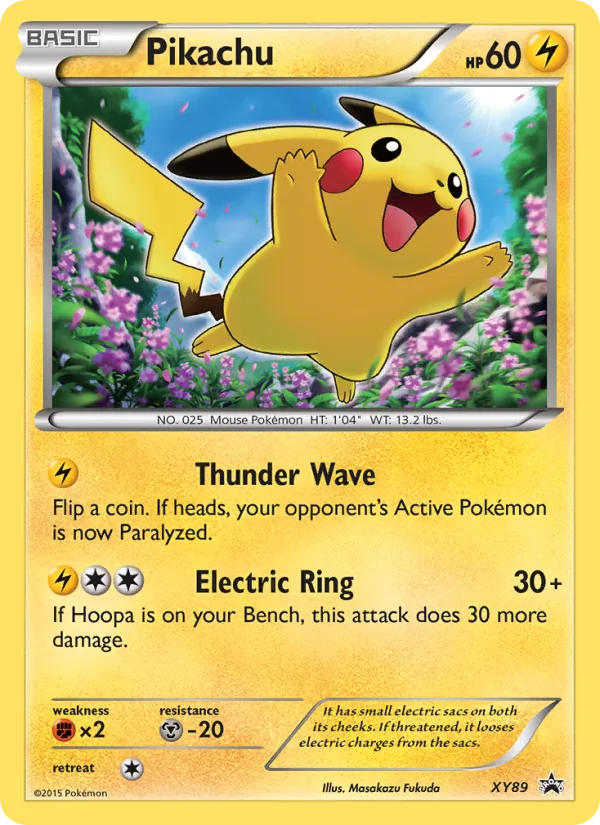 Pikachu, normal (xyp-XY89)